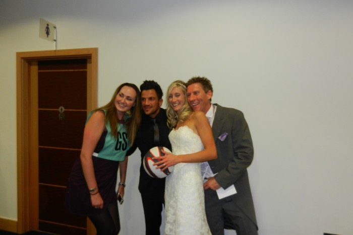 Wedding Fun at Sussex NRG Netball Club