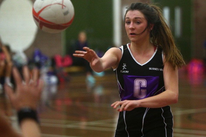 Pumas v Brize Jets at Sussex NRG Netball Club