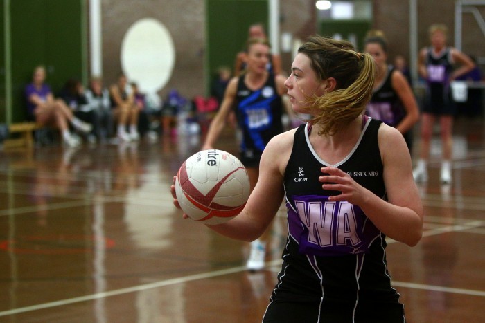 Pumas v Brize Jets at Sussex NRG Netball Club