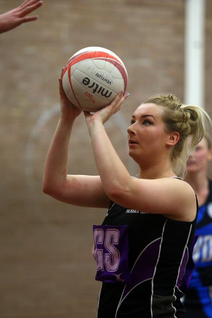 Pumas v Brize Jets at Sussex NRG Netball Club