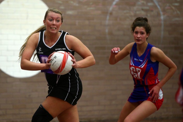 Tigers v Blades at Sussex NRG Netball Club