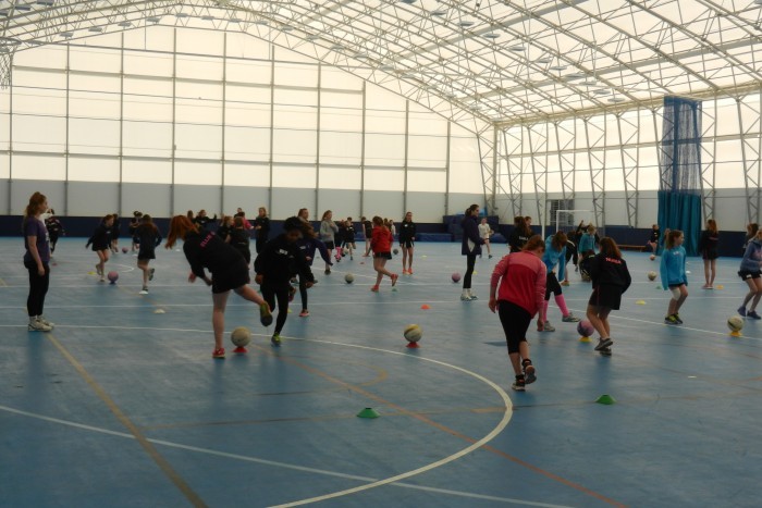 Coaching Day with Georgia Lees and Mikki Austin at Sussex NRG Netball Club